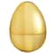 Oversized Golden Fillable Easter Eggs, 6ct.